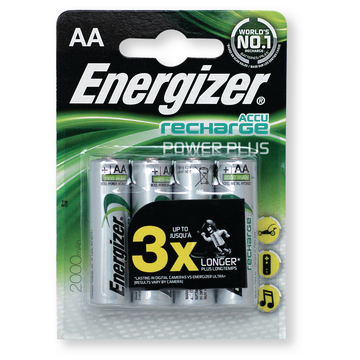 Nabíjateľná batéria Energizer AA 1,2 V, NiMH 2 000 mAh, LR 06